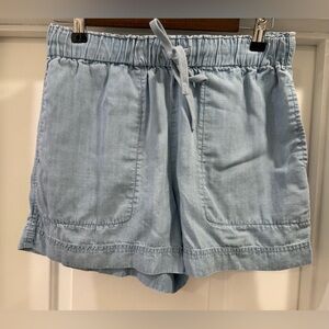 Hilary Radley High Waist Drawstring Shorts Size Small